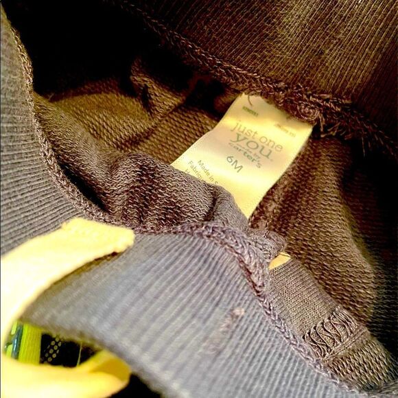 🔥 5 for $30 🔥Carters Boys “See You At The Beach” Shirt & Shorts Set, 6-9M - Picture 4 of 5